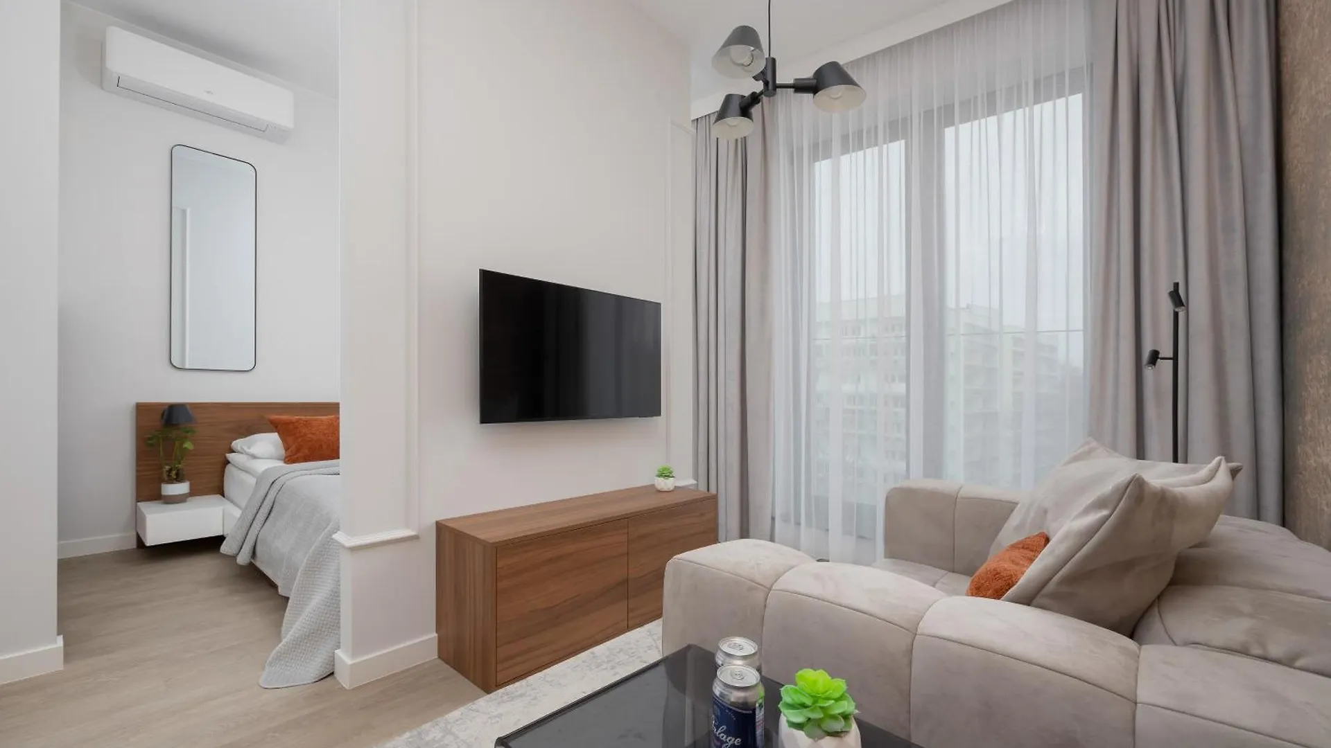 Apartmán Chronos Apartamenty Studio Z Klimatyzacja Na Warszawskiej Woli Od Renters Prestige Varšava